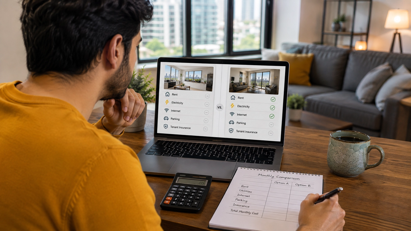 مقایسه Rent با هزینه واقعی ماهانه اجاره خانه در تورنتو