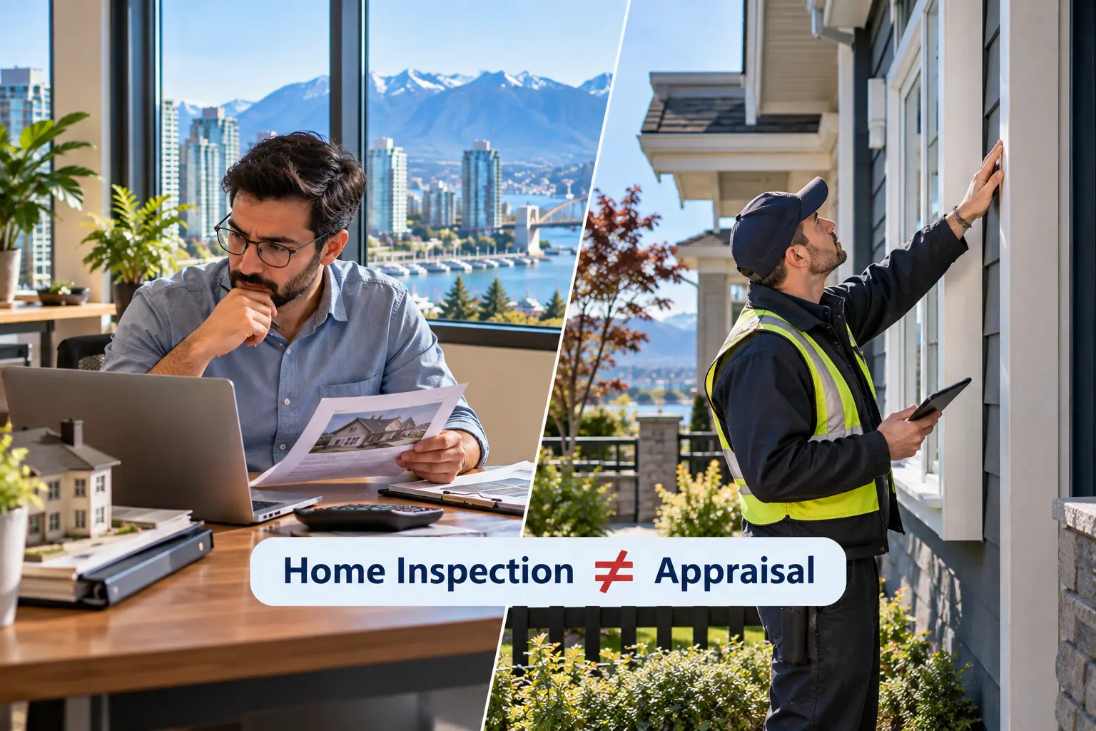 تفاوت Home Inspection و Appraisal قبل از خرید خانه در ونکوور