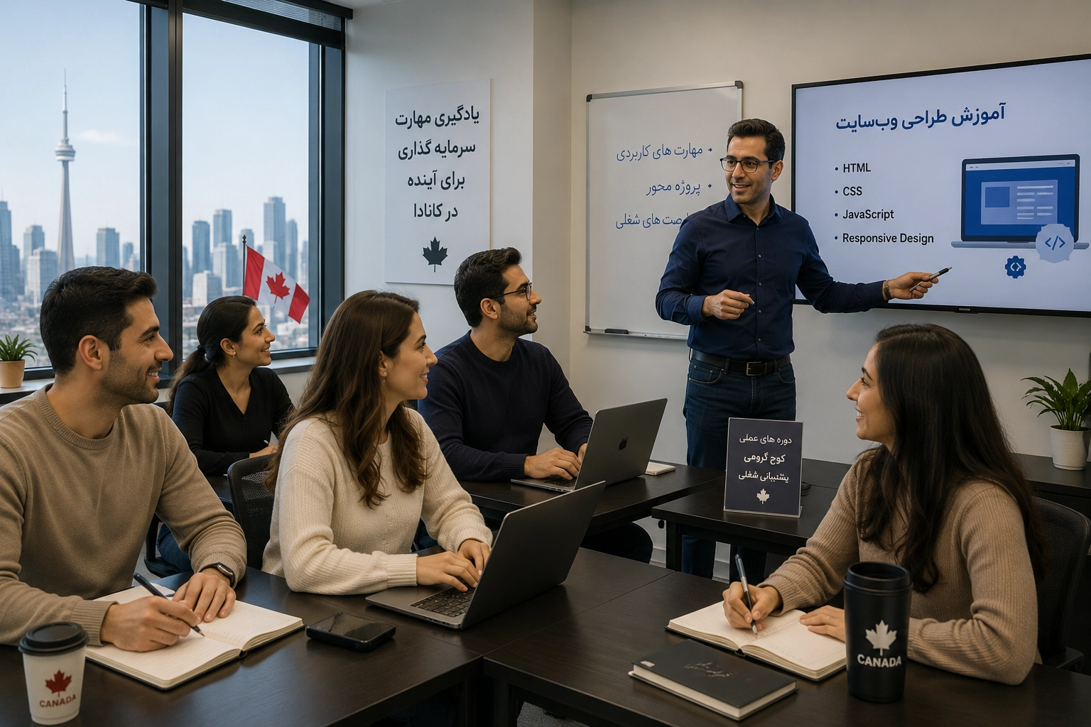 خدمات آموزشی برای ایرانیان در کانادا