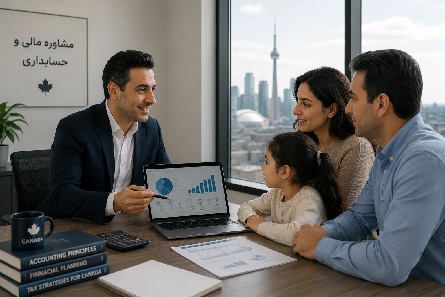خدمات حسابداری برای ایرانیان در کانادا