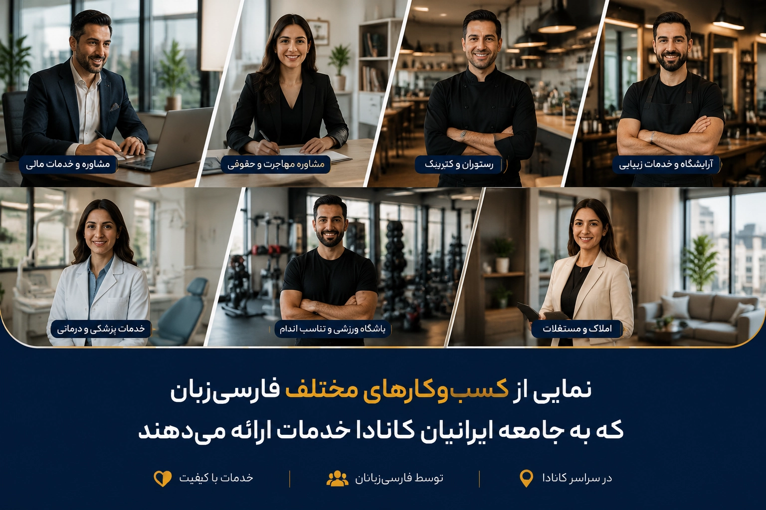 کسب و کارهای فارسی زبان در کانادا