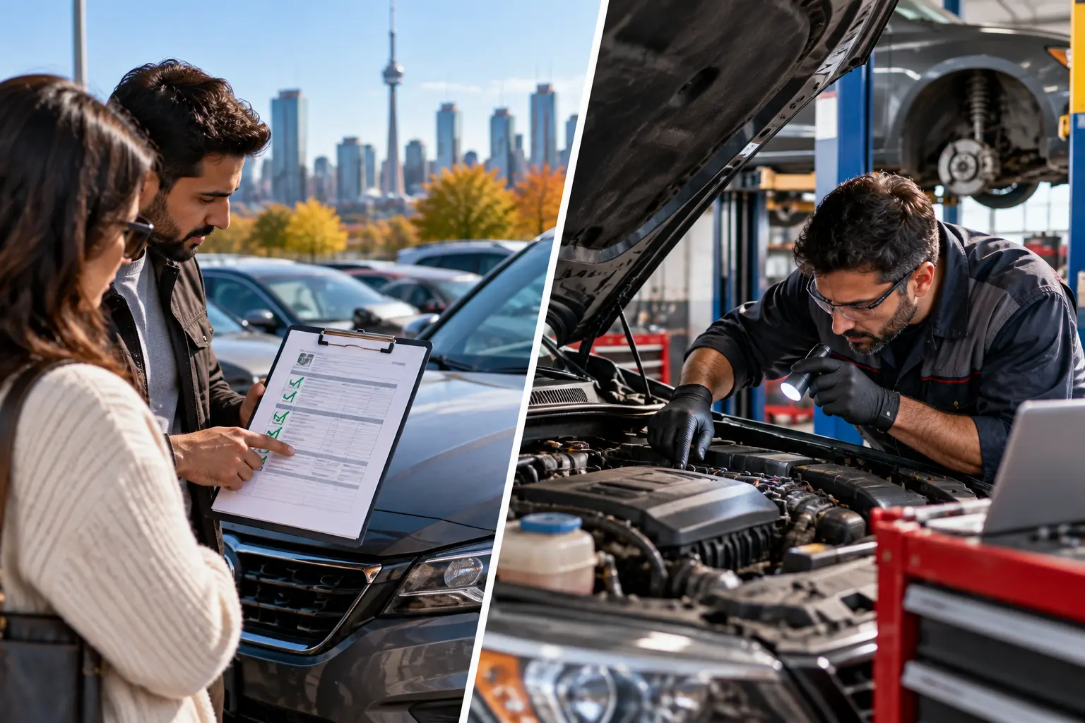 تفاوت Safety Standards Certificate و Pre-Purchase Inspection خودرو در انتاریو