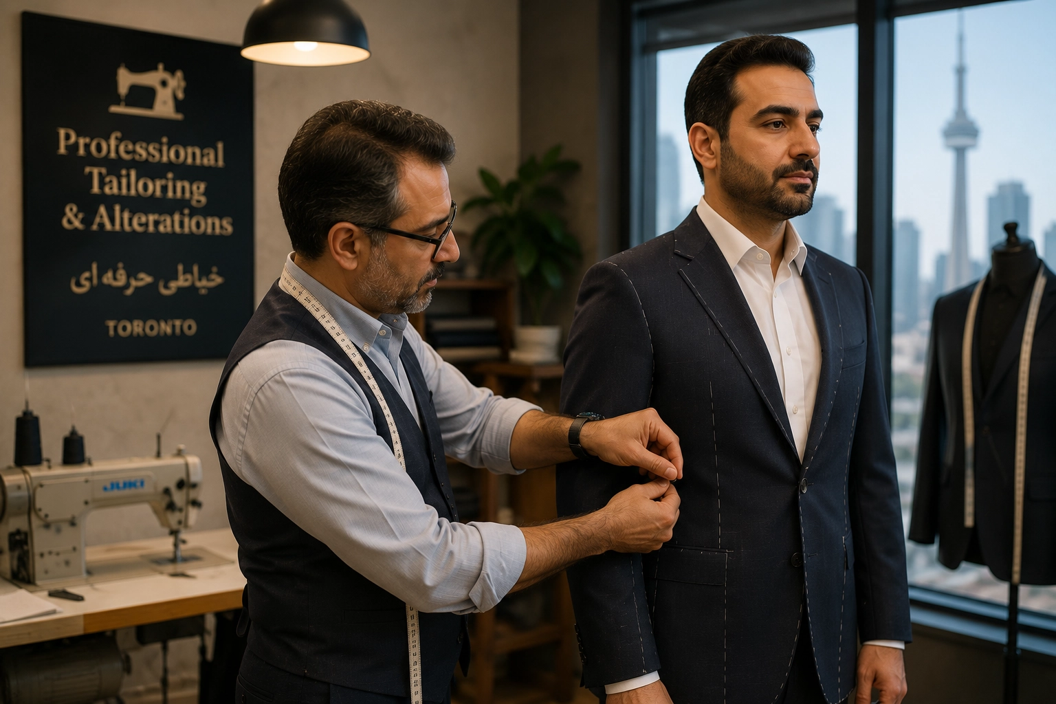 خدمات خیاطی برای ایرانیان در تورنتو